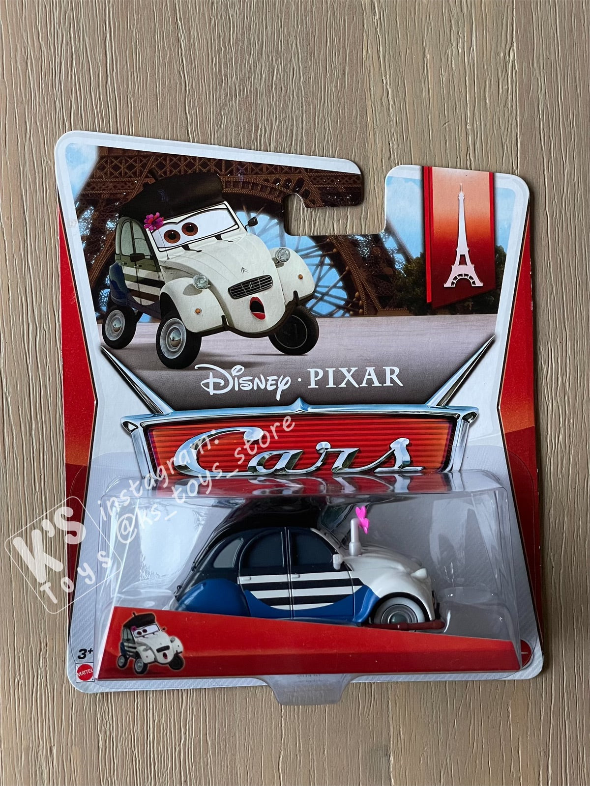 DISNEY PIXAR CARS BY MATTEL, LOUIS LARUE - BNIP