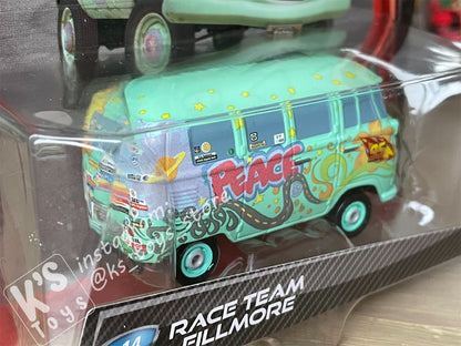 DISNEY PIXAR CARS "FILLMORE RACE TEAM" CARS 2 - BNIP