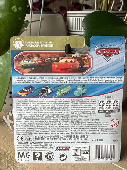 DISNEY PIXAR CARS "NICK STICKER" RADIATOR SPRINGS SERIES - BNIP