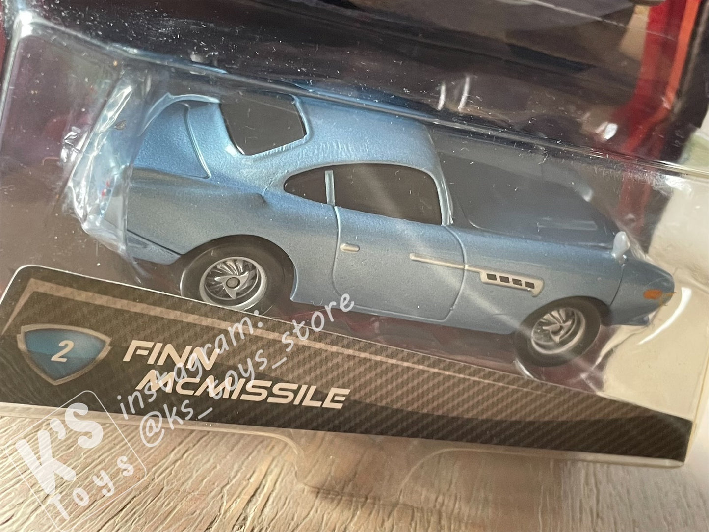 DISNEY PIXAR CARS "FINN MCMISSILE #2" CARS 2 - BNIP