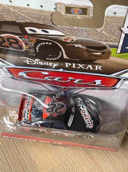 DISNEY PIXAR CARS BY MATTEL, “NITROADE NO 28" PISTON CUP SERIES - BNIP