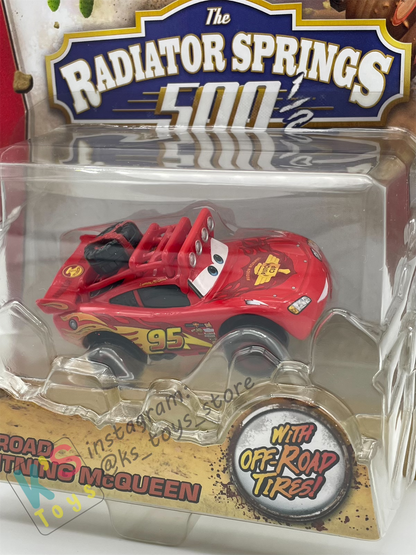 DELUXE DISNEY PIXAR CARS "OFF-ROAD LIGHTNING MCQUEEN" - RADIATOR SPRINGS 500 OFF ROAD - BNIP