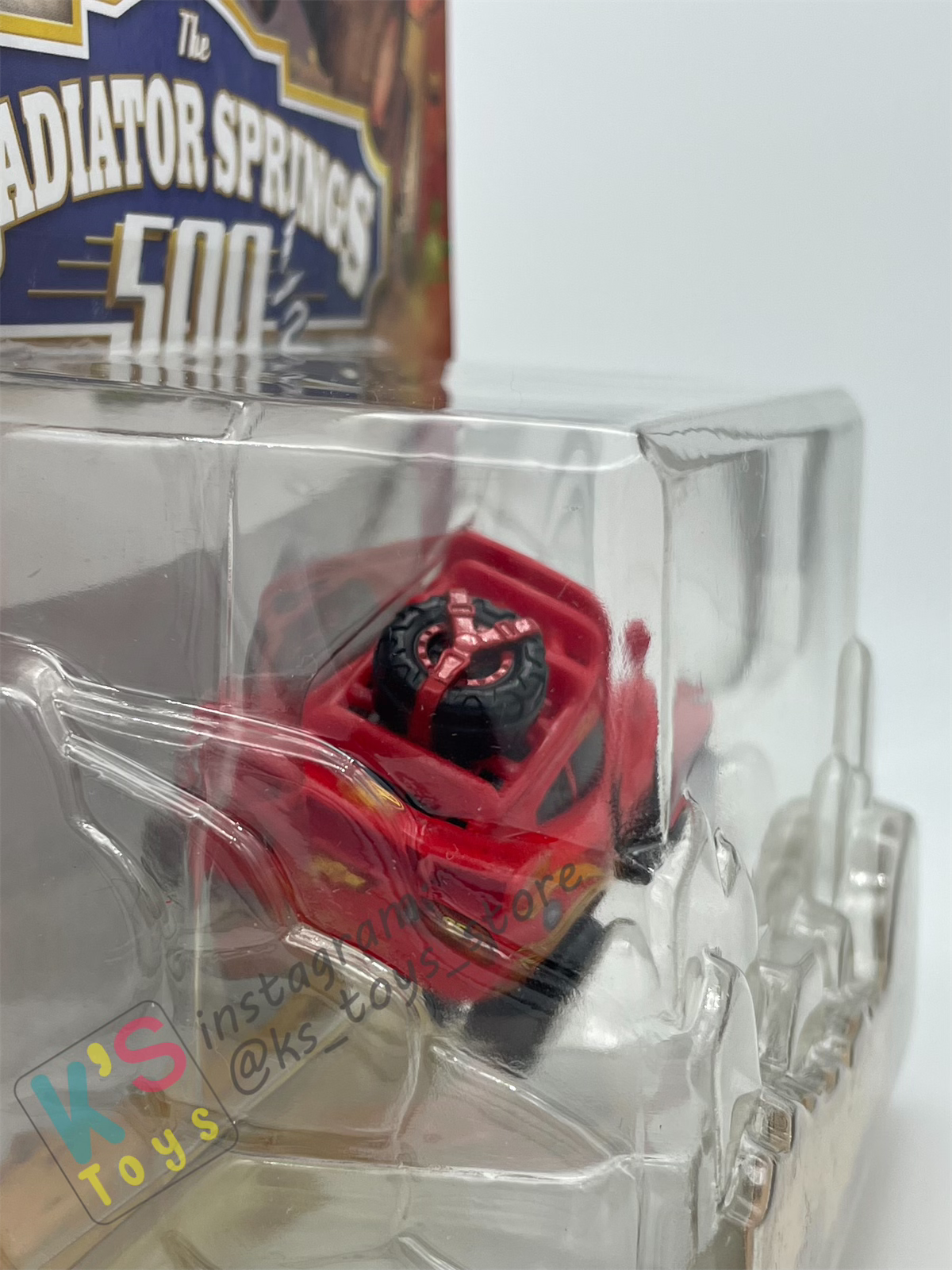 DELUXE DISNEY PIXAR CARS "OFF-ROAD LIGHTNING MCQUEEN" - RADIATOR SPRINGS 500 OFF ROAD - BNIP