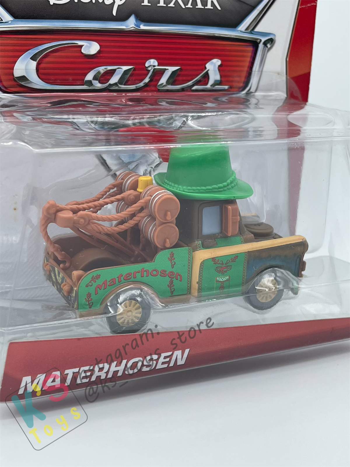 DELUXE DISNEY PIXAR CARS BY MATTEL, "MATERHOSEN" - BNIP