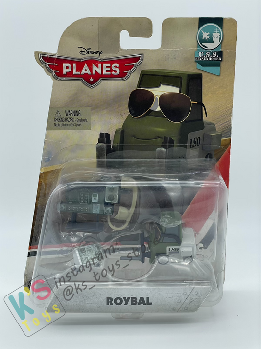 DELUXE DISNEY PLANES BY MATTEL, ROYBAL- USS FLYSENHOWER - BNIP
