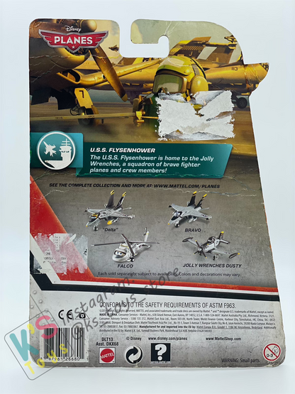 DELUXE DISNEY PLANES BY MATTEL, ROYBAL- USS FLYSENHOWER - BNIP