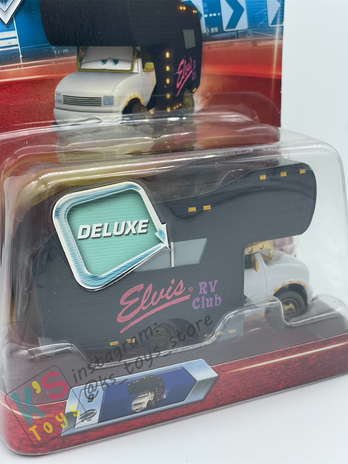 DELUXE DISNEY PIXAR CARS BY MATTEL "ELVIS RV" #9 - BNIP