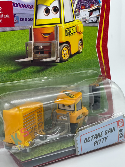DISNEY PIXAR CARS BY MATTEL, OCTANE GAIN PITTY #68 - RACE ORAMA - BNIP