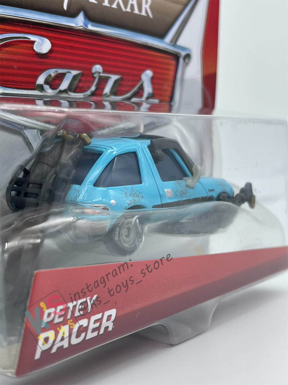 DISNEY PIXAR CARS BY MATTEL 1:55, PETEY PACER - LEMONS SERIES - BNIP