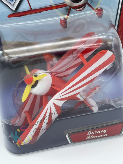 DISNEY PIXAR CARS BY MATTEL 1:55, BARNEY STORMIN (PLASTIC WINGS) - WALMART SERIES - BNIP