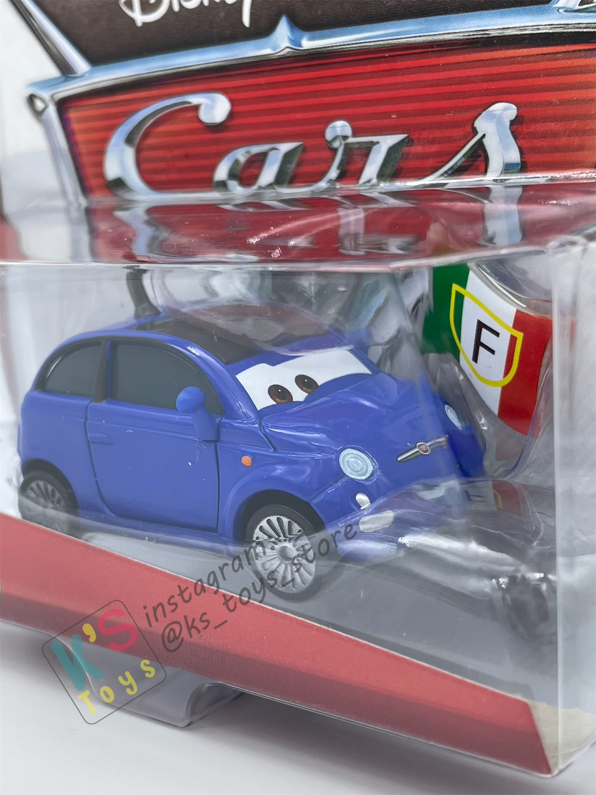 DISNEY PIXAR CARS "ALBERTO" RACE FANS - BNIP