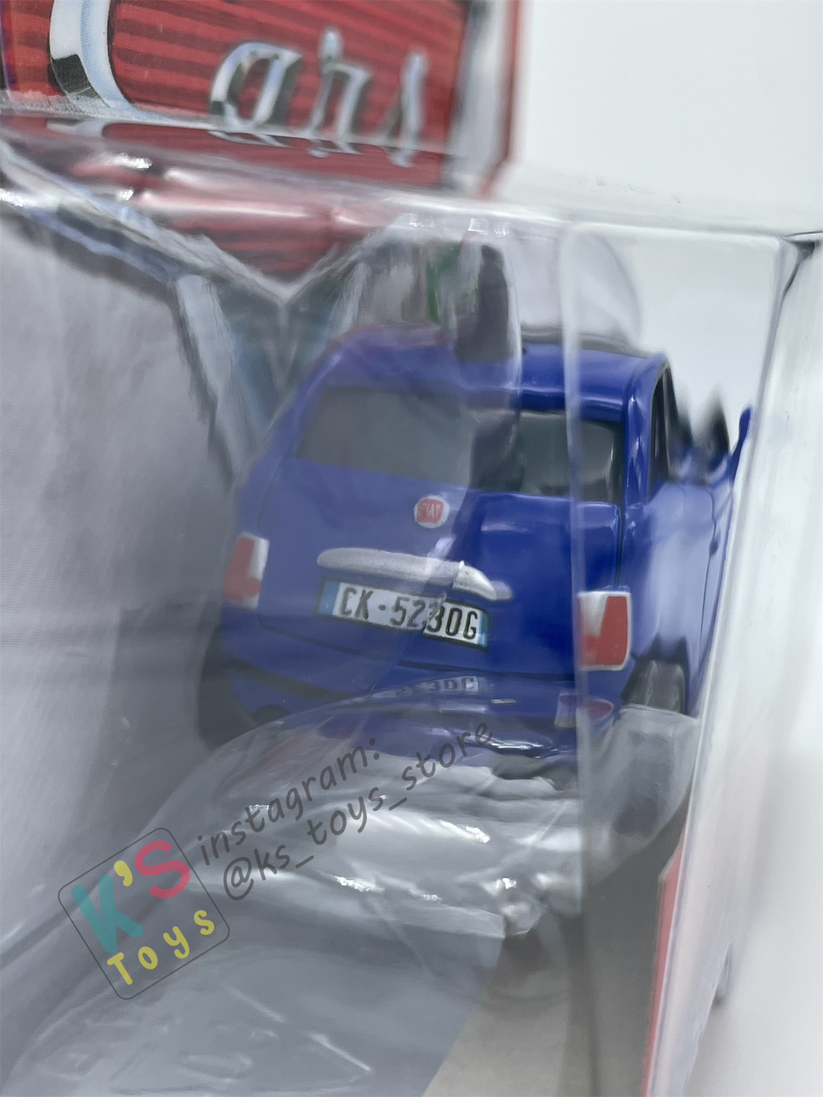 DISNEY PIXAR CARS "ALBERTO" RACE FANS - BNIP