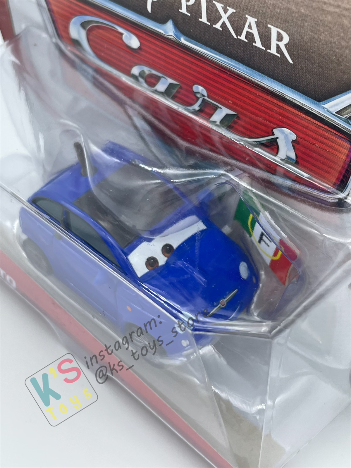 DISNEY PIXAR CARS "ALBERTO" RACE FANS - BNIP