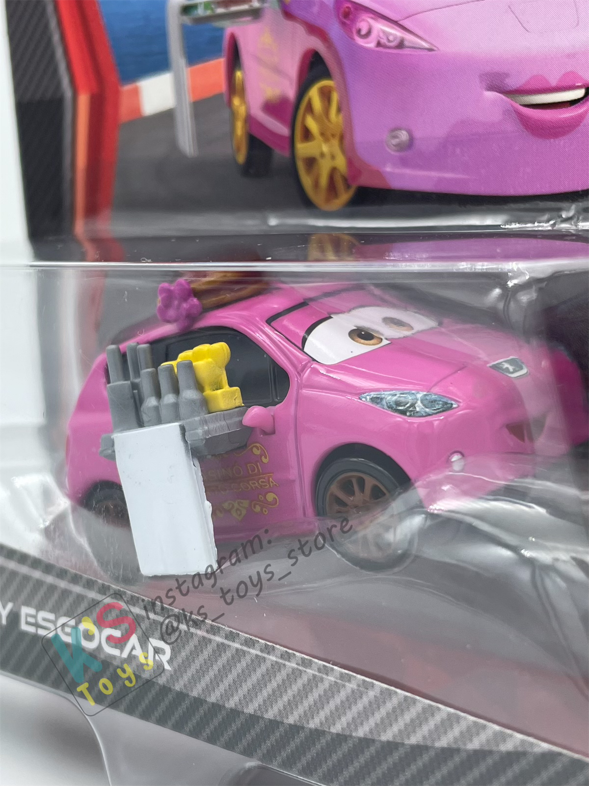 DISNEY PIXAR CARS BY MATTEL, MARY ESGOCAR - CARS 2 SERIES - BNIP