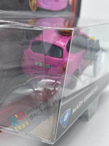 DISNEY PIXAR CARS BY MATTEL, MARY ESGOCAR - CARS 2 SERIES - BNIP