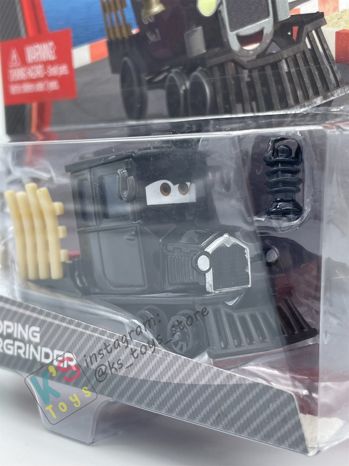 DISNEY PIXAR CARS BY MATTEL, GALLOPING GEARGRINDER - CARS 2 SERIES - BNIP