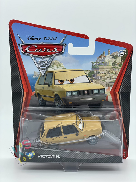 DISNEY PIXAR CARS BY MATTEL, VICTOR HUGO - CARS 2 SERIES - BNIP
