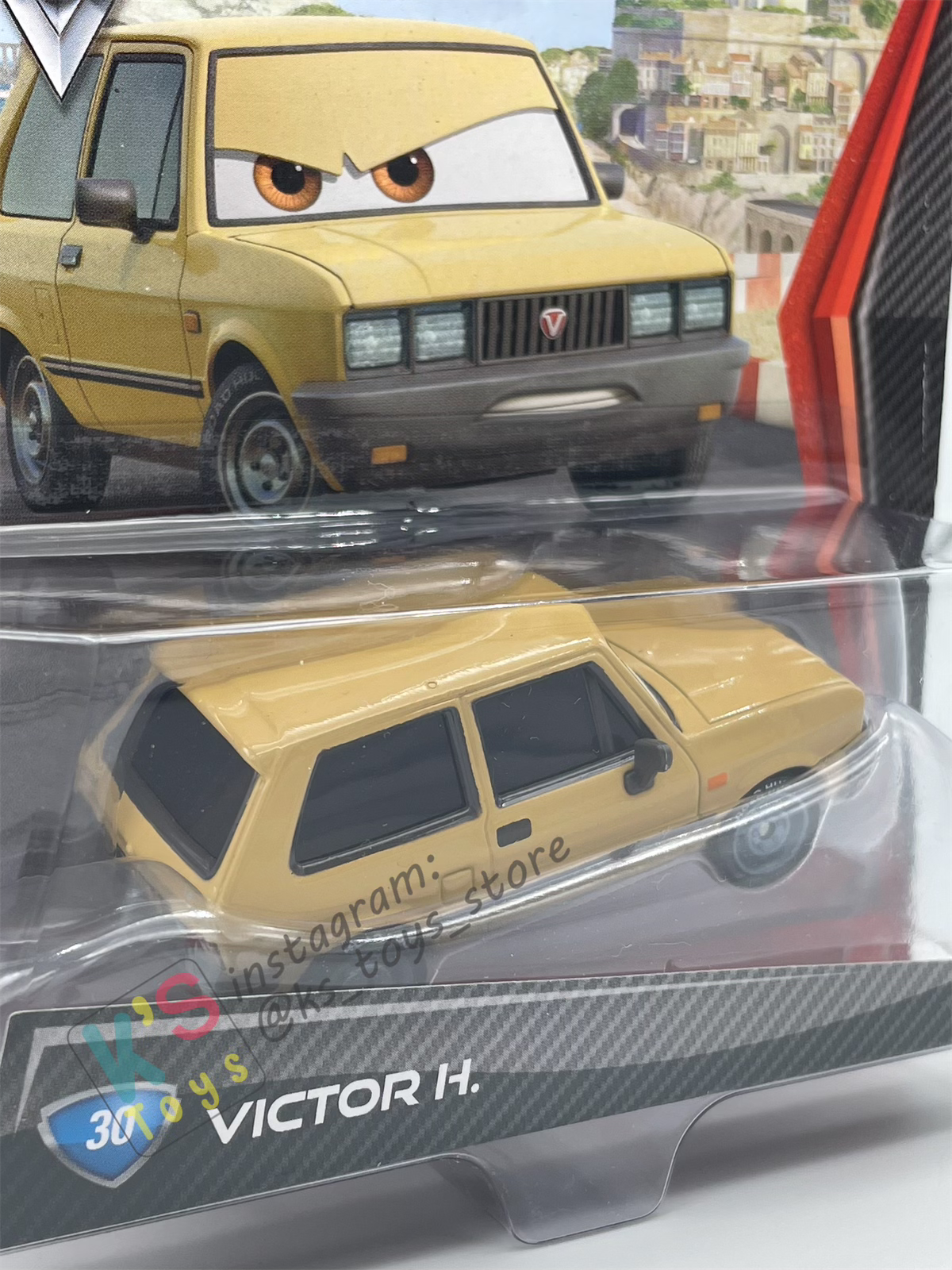 DISNEY PIXAR CARS BY MATTEL, VICTOR HUGO - CARS 2 SERIES - BNIP