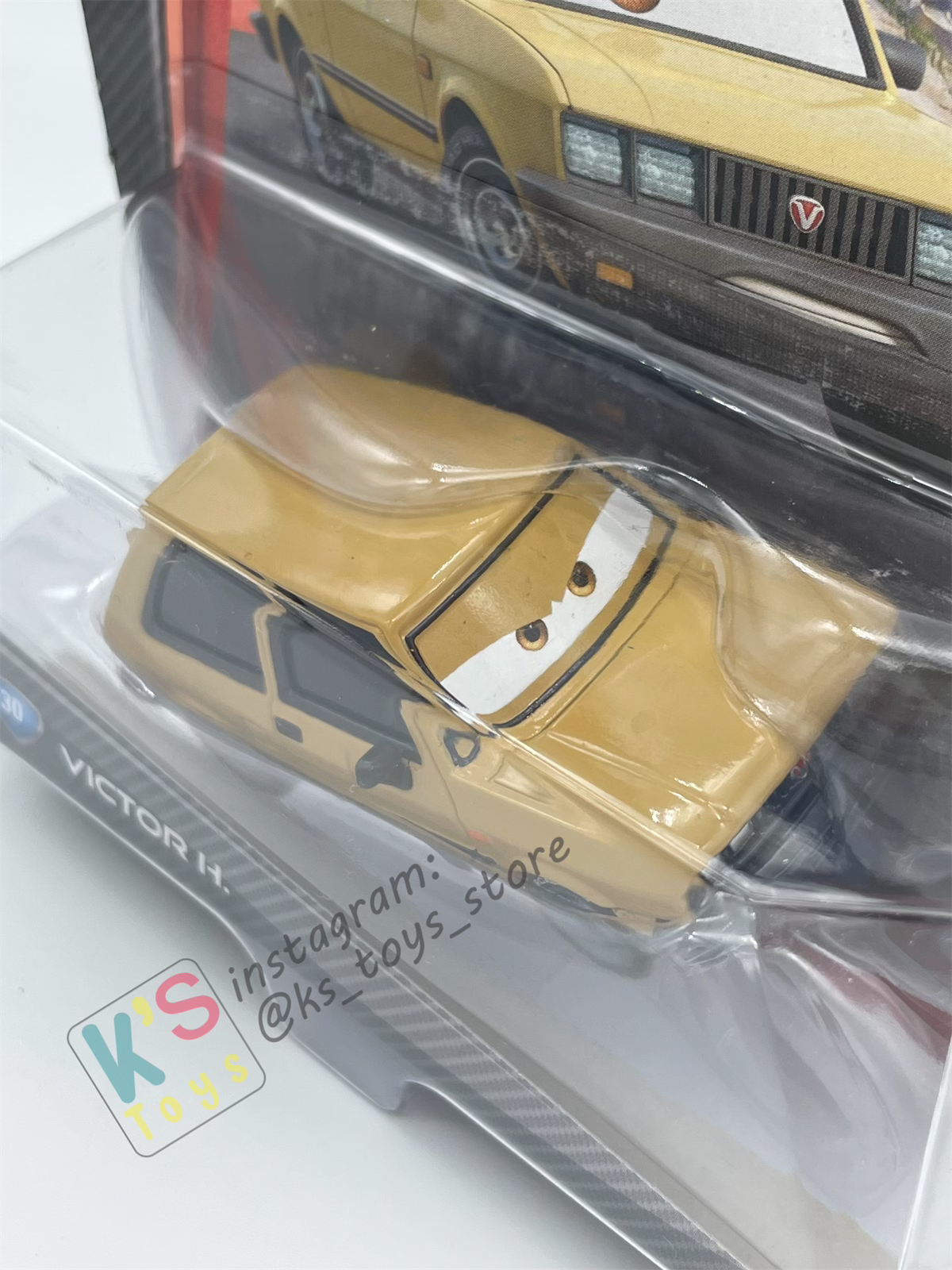 DISNEY PIXAR CARS BY MATTEL, VICTOR HUGO - CARS 2 SERIES - BNIP