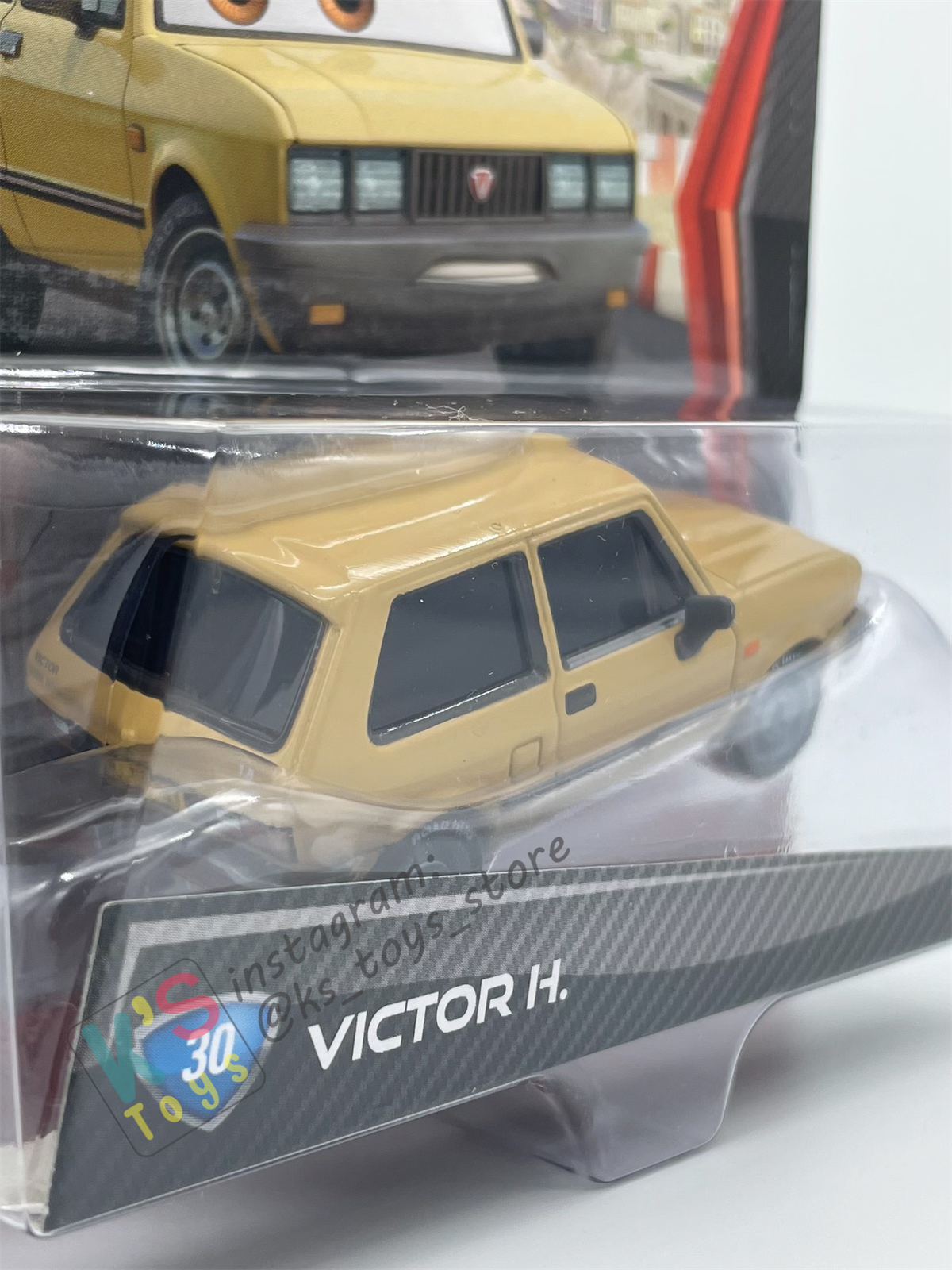 DISNEY PIXAR CARS BY MATTEL, VICTOR HUGO - CARS 2 SERIES - BNIP