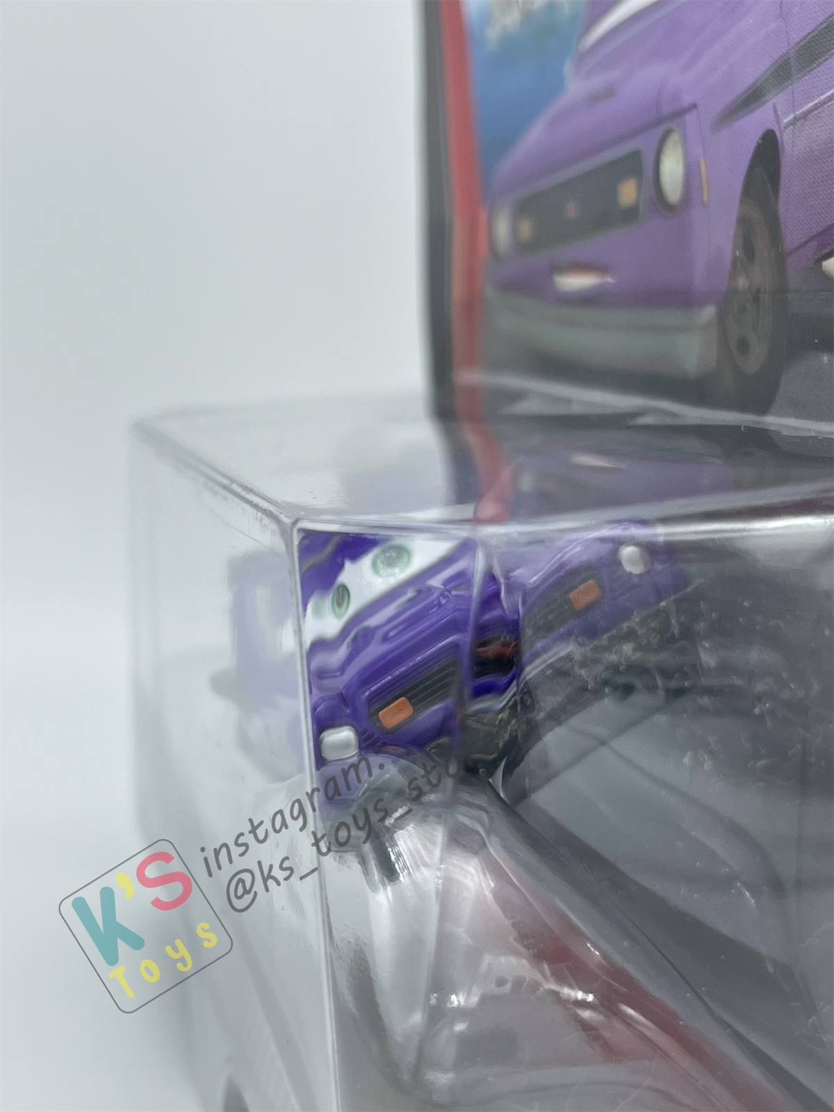 DISNEY PIXAR CARS BY MATTEL, DON CRUMLIN (GREEN EYES) - CARS 2 SERIES - BNIP