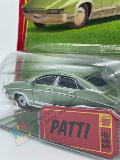 DISNEY PIXAR CARS BY MATTEL, PATTI - RACE ORAMA SERIES - BNIP