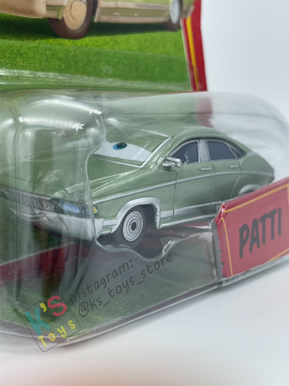 DISNEY PIXAR CARS BY MATTEL, PATTI - RACE ORAMA SERIES - BNIP