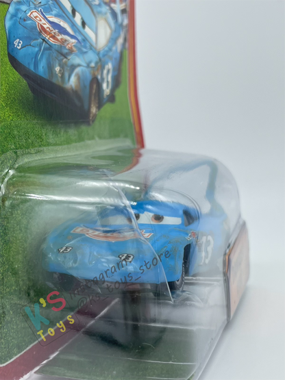 DISNEY PIXAR CARS 1:55 BY MATTEL, DAMAGED KING - RACE ORAMA SERIES - BNIP