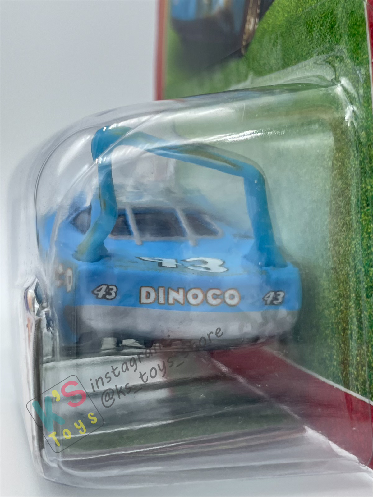 DISNEY PIXAR CARS 1:55 BY MATTEL, DAMAGED KING - RACE ORAMA SERIES - BNIP