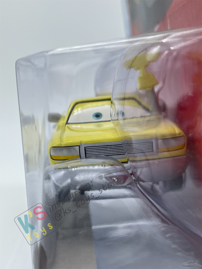 DISNEY PIXAR CARS BY MATTEL, JAY W - RACE FANS SERIES - BNIP