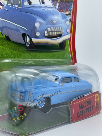 DISNEY PIXAR CARS BY MATTEL, MILTON CALYPEER - RACE ORAMA SERIES - BNIP