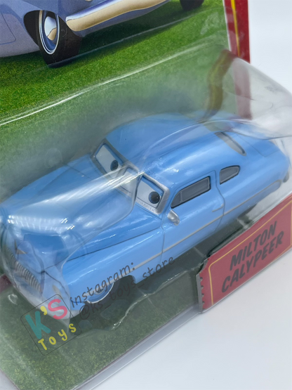 DISNEY PIXAR CARS BY MATTEL, MILTON CALYPEER - RACE ORAMA SERIES - BNIP