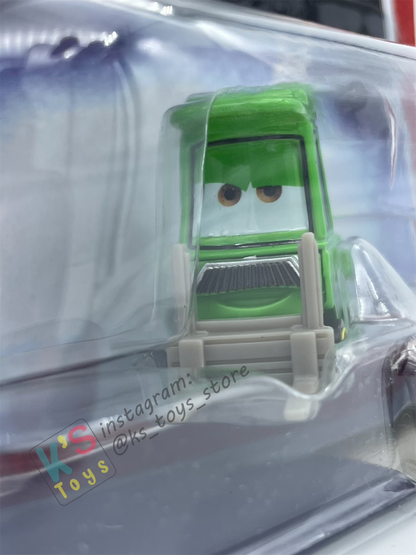 DISNEY PIXAR CARS BY MATTEL, BRUISER BUKOWSKI - RACE ORAMA SERIES - BNIP