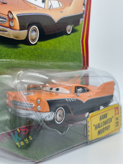 DISNEY PIXAR CARS BY MATTEL, HANK "HALLOWEEN" MURPHY - RACE ORAMA SERIES - BNIP
