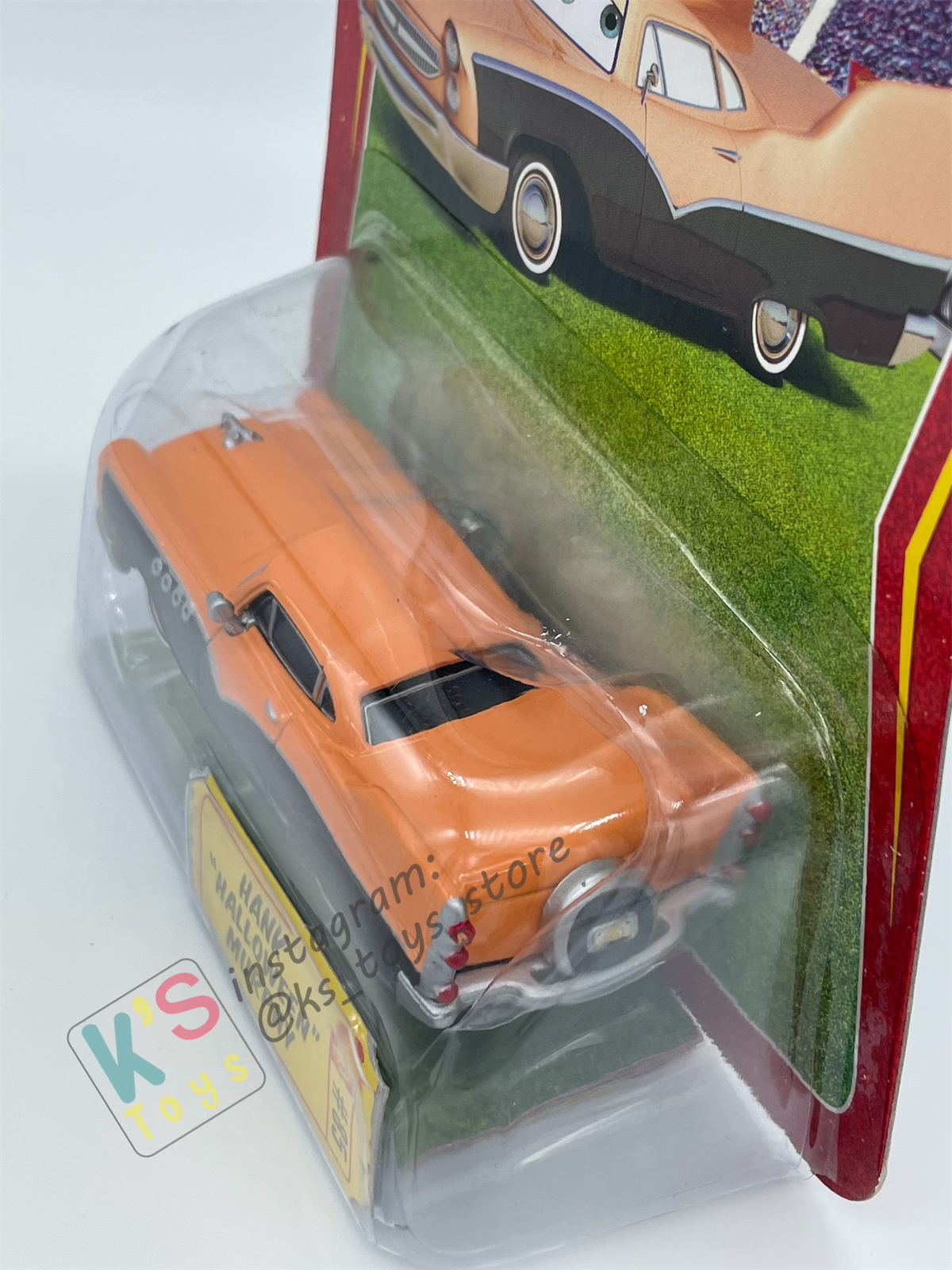 DISNEY PIXAR CARS BY MATTEL, HANK "HALLOWEEN" MURPHY - RACE ORAMA SERIES - BNIP