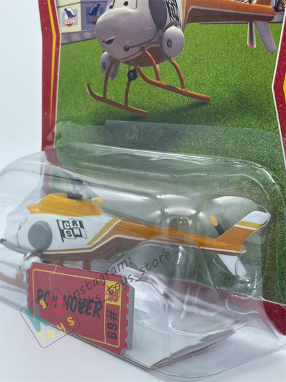 DISNEY PIXAR CARS BY MATTEL, RON HOVER - RACE ORAMA SERIES - BNIP