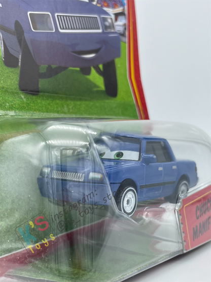DISNEY PIXAR CARS BY MATTEL, CHUCK MANIFOLD - RACE ORAMA SERIES - BNIP