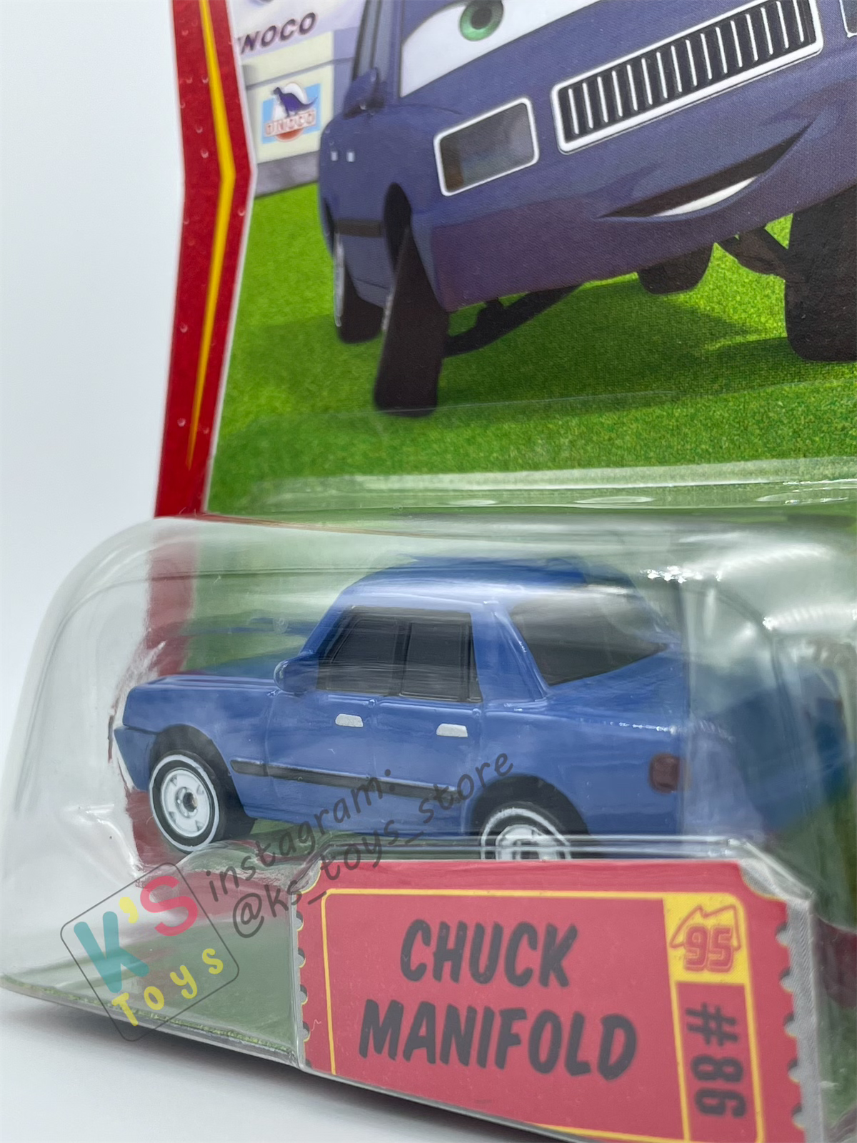DISNEY PIXAR CARS BY MATTEL, CHUCK MANIFOLD - RACE ORAMA SERIES - BNIP