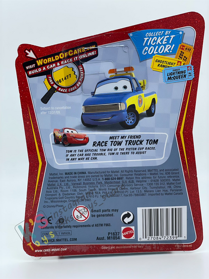 DISNEY PIXAR CARS BY MATTEL, CHUCK MANIFOLD - RACE ORAMA SERIES - BNIP