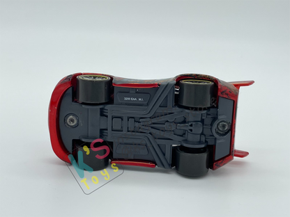 PRE-OWNED / LOOSE DISNEY PIXAR CARS - "DRAGON LIGHTNING MCQUEEN WITH METALLIC FINISH" - CARSTOON SERIES - DISPLAYED CONDITION