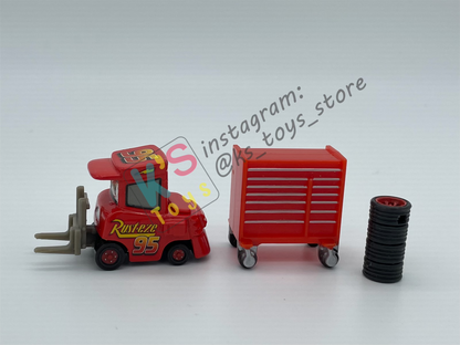 PRE-OWNED / LOOSE DISNEY PIXAR CARS - "MY NAME IS NOT CHUCK" - THE WORLD OD CARS SERIES - HAS FEW MARKS FROM FACTORY