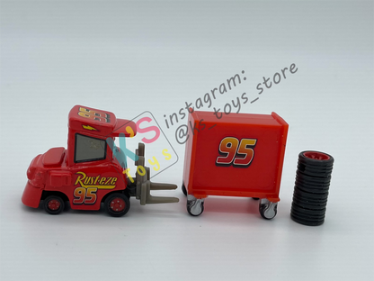 PRE-OWNED / LOOSE DISNEY PIXAR CARS - "MY NAME IS NOT CHUCK" - THE WORLD OD CARS SERIES - HAS FEW MARKS FROM FACTORY