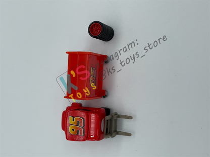 PRE-OWNED / LOOSE DISNEY PIXAR CARS - "MY NAME IS NOT CHUCK" - THE WORLD OD CARS SERIES - HAS FEW MARKS FROM FACTORY