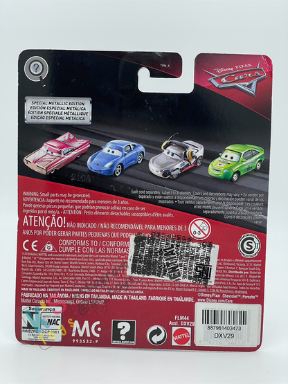 DISNEY PIXAR CARS "METALLIC REX REVLER" SCAVENGER HUNT SERIES - BNIP