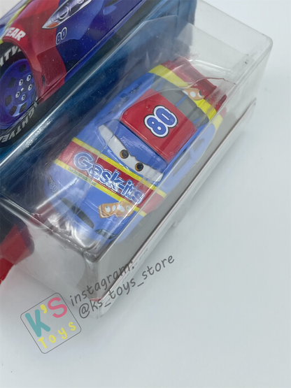 DISNEY PIXAR CARS "REX REVLER WITH BANDAGE GASK-ITS"  DINOCO 400 SERIES - BNIP