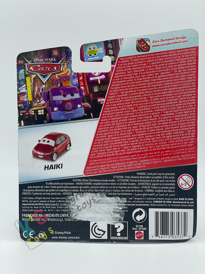DISNEY PIXAR CARS "HAIKI" CRUISING TOKYO - BNIP (Read Description)