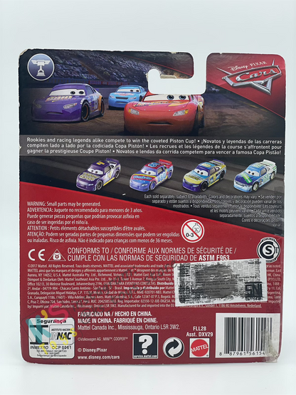 DISNEY PIXAR CARS "REV ROADAGES" PISTON CUP RACERS SERIES - BNIP (BLISTER SIGN OF RE-SEALED)