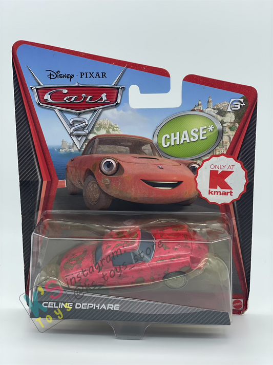 DISNEY PIXAR CARS "CELINE DEPHARE" CHASE CARS 2 SERIES KMART EXCLUSIVE - BNIP