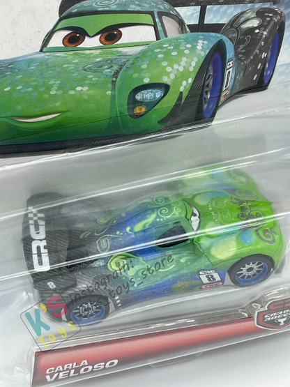 DISNEY PIXAR CARS "CARLA VELOSO" CARBON RACERS SERIES - BNIP
