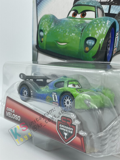 DISNEY PIXAR CARS "CARLA VELOSO" CARBON RACERS SERIES - BNIP